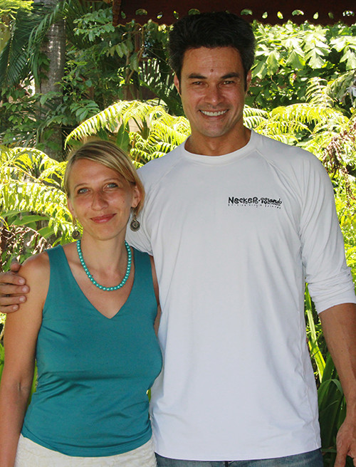 Dana-Sofie Šlancarová a Roger Hamilton